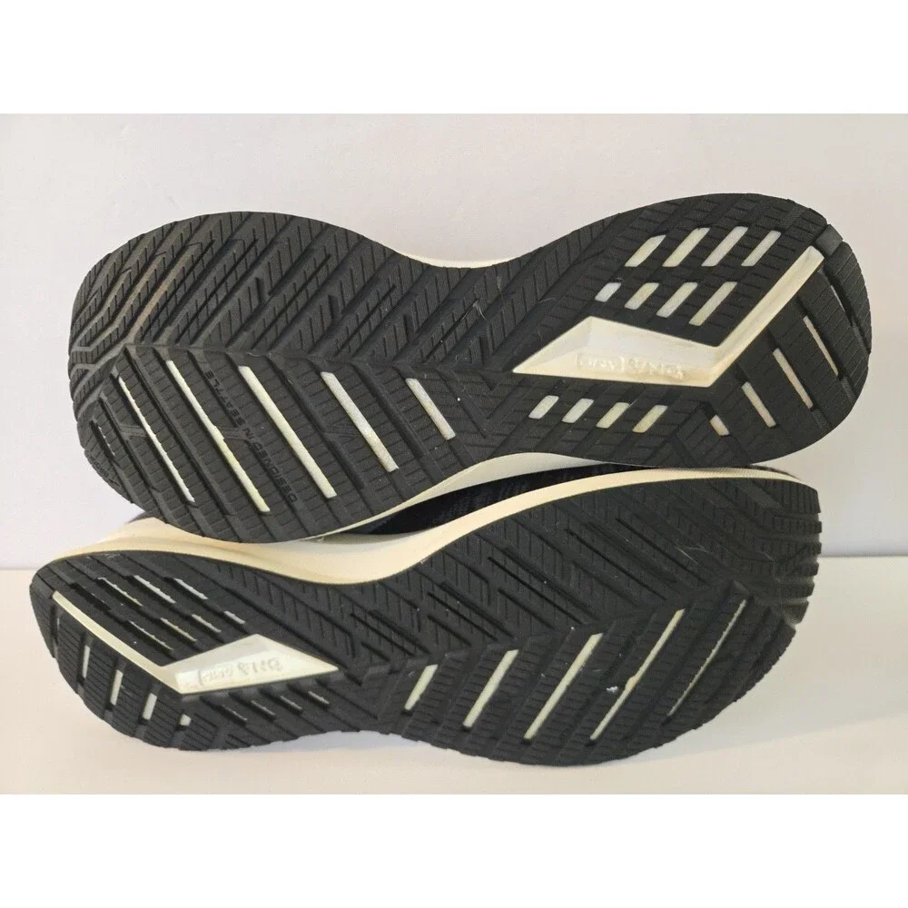 Brooks Levitate 4 Running Shoes Men's 14 Black And Pearl White ECU, No Insole